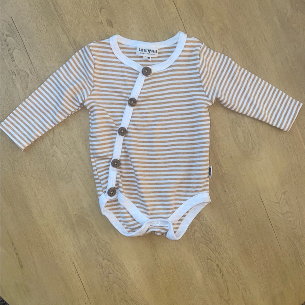 rabbit bear onesie never worn